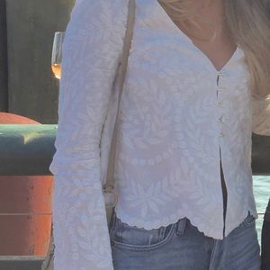 Intermix Cropped Top